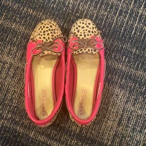 Girls Sperry topsiders size 4